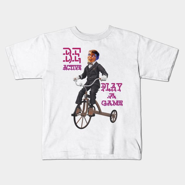 RudySaw / Be Active 1 Kids T-Shirt by Uwantmytees